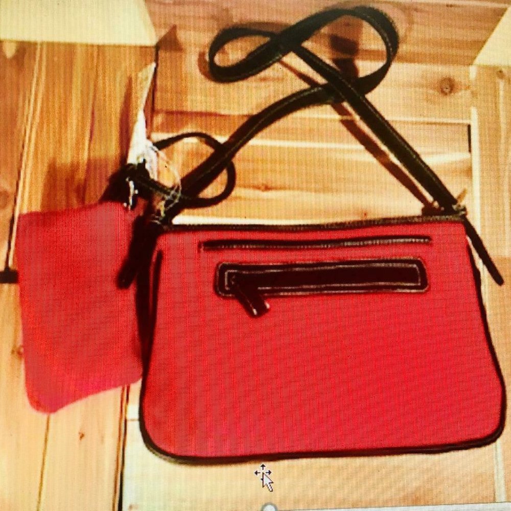 NEW CHARTER CLUB Jacquard Micro Baguette Purse